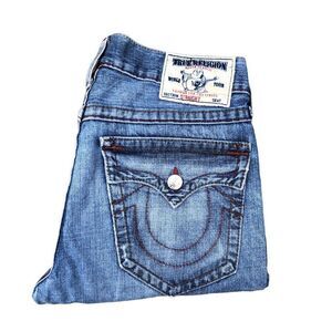 True Religion Jeans Size 31 STRAIGHT Blue
